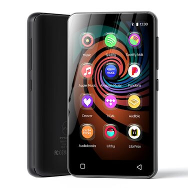 MP3 плеєр Inioasis з Bluetooth, WiFi, Spotify, Amazon Music, 4