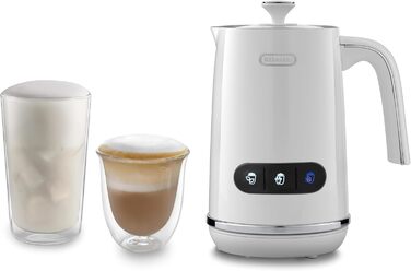 Електричний спінювач молока De'Longhi LatteMix EMF3.W, 250 мл, білий
