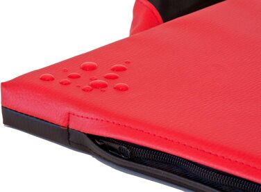 CopcoPet Dog Mat Alex Pink/Grey 108 x 78 cm XL – Robust Artificial Leather – Washable, Dishwasher-Safe, Non-Slip & Easy to Clean – For Large Dogs, Car, Garden, Camping – With 3.5cm Foam Core