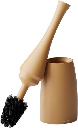 Мінімалістична щітка для унітазу COSMIC SAKU в скандинавському стилі (оранжева)