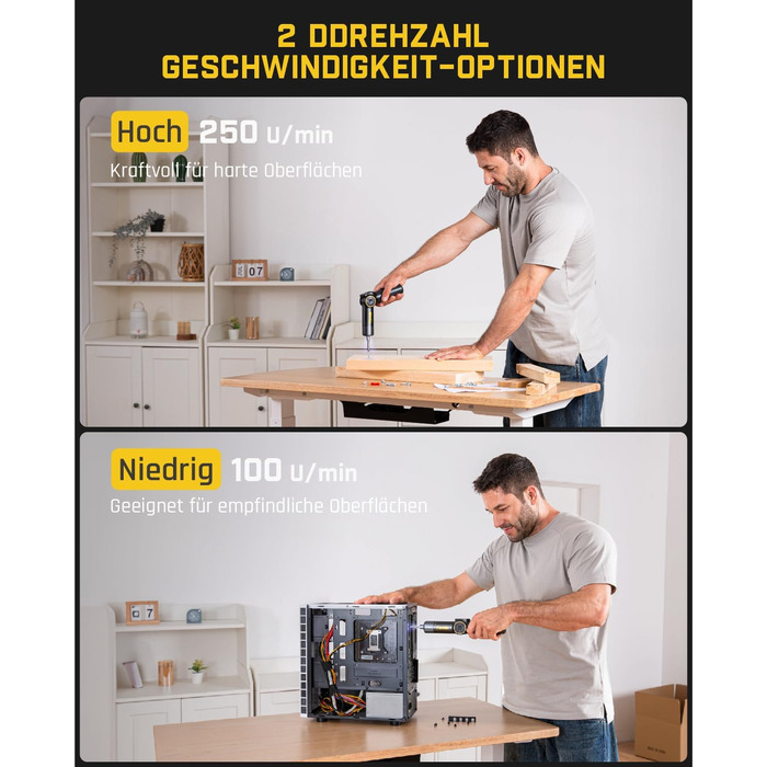 Fanttik Fold S1 APEX: Акумуляторний шуруповерт 3.7V з дисплеєм, регулюванням швидкості та шісткунтом 1/4 дюйма – ідеальний інструмент для DIY