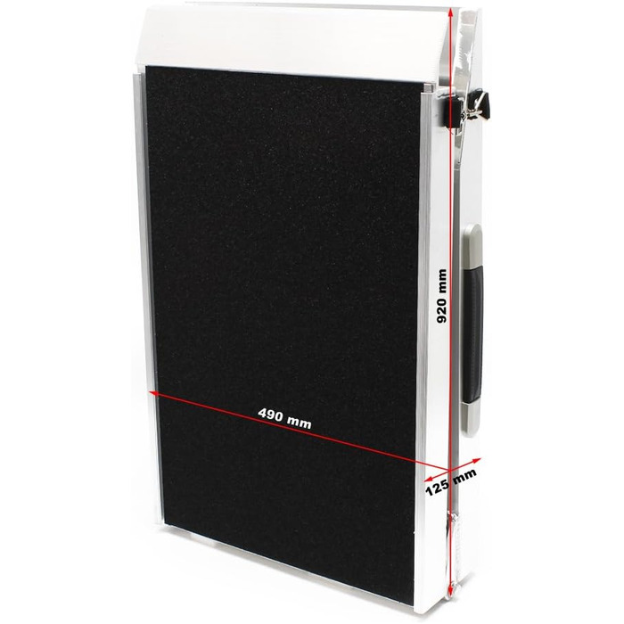 Рампа для собак Wiltec, 156 x 40 см, складана, з пластику, антиковзка, вантажопідйомність до 90 кг