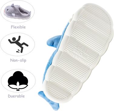 Тапочки жіночі та чоловічі зимові з плюшу, теплі, зручні, з антиковзким покриттям (43/44 EU, сірий)