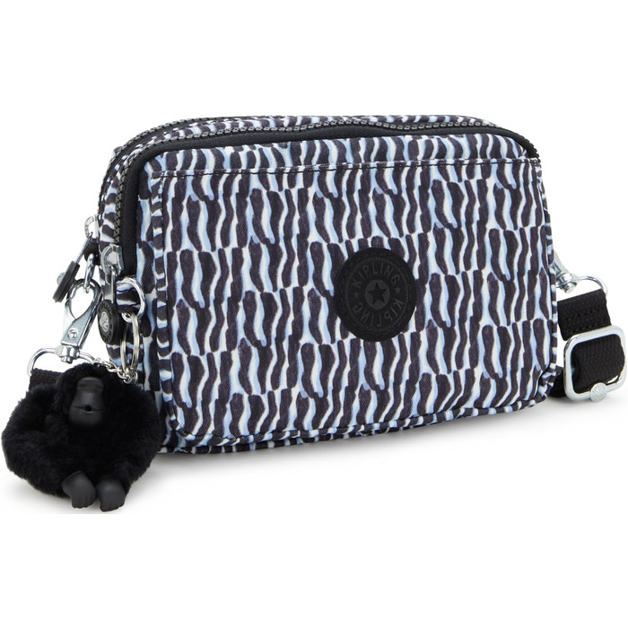 Сумка Kipling ABANU MULTI Holiday Waves жіноча крос-боді, водостійка, з ремінцем, брендова