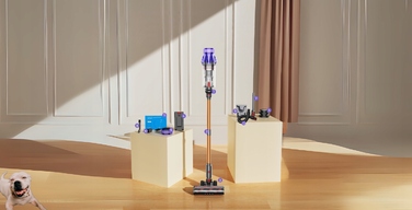 Вертикальний акумуляторний пилосос Laresar 500 Вт, HEPA-фільтр, 1,5 л, багатоколірний