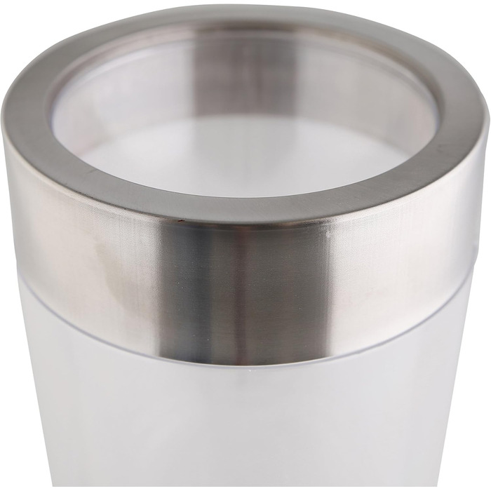 Охолоджувач для пляшок Axentia, прозорий, для вина, шампанського, солодких напоїв, подвійні стінки, Ø 12 x 19.5 см