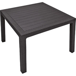 Квадратний пластиковий стіл Keter, 95 x 95 x 75 см