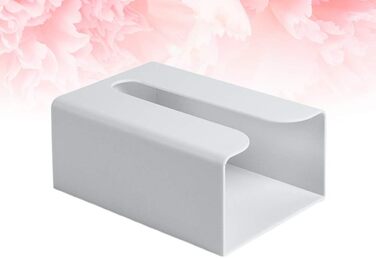 Cabilock Towel Dispenser Wall Tissue Box Wall Mount Under Table Cabinet No Trace Paper Towel Paper Towel Folded Towel Storage Kitchen Bathroom Toilet Office Gray