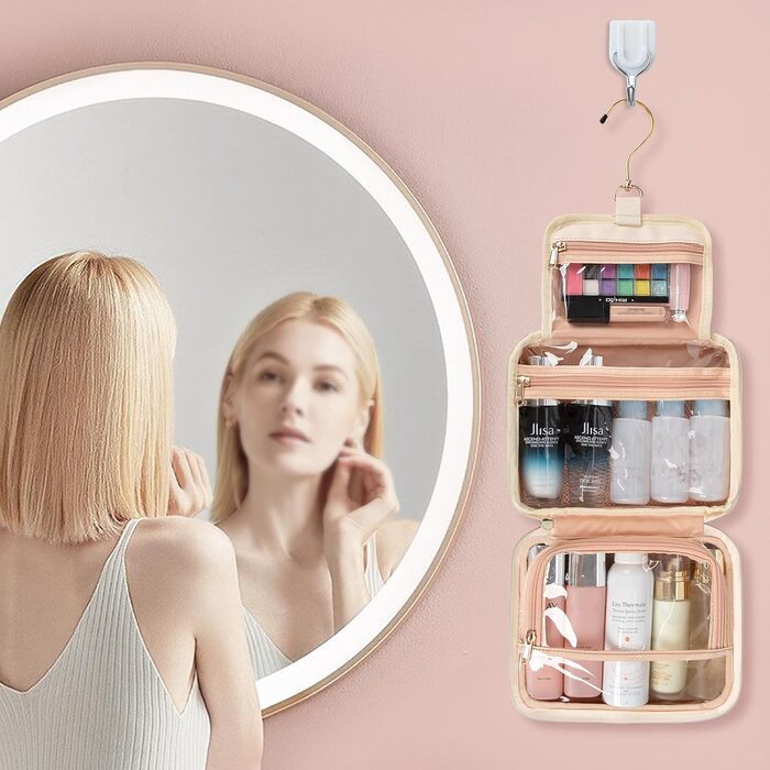 Культові сумочки для жінок та чоловіків, дорожні сумочки для туалетних аксесуарів, сумочка для косметики (біла)