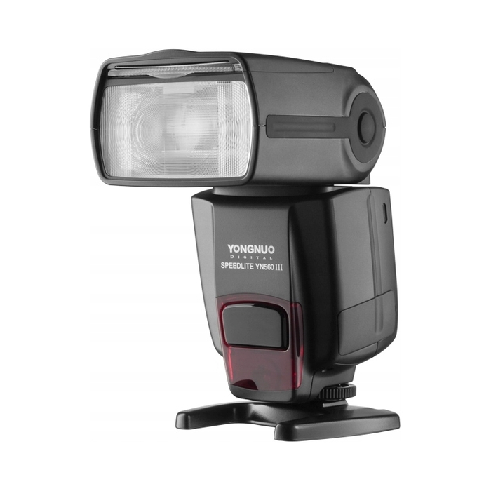 Спалах Yongnuo YN-560 III: дальність 58 м, регульована головка та дифузор