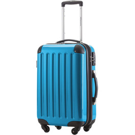 Чемодан Alex Hauptstadtkoffer - ручна поклажа, 55 x 38 x 23 см, 4 колеса, 42 літри, розширюваний, блакитний