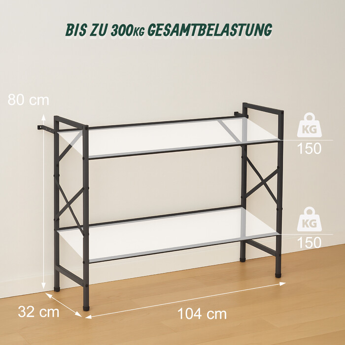 6-Bottle Drinks Crate Organizer Rack