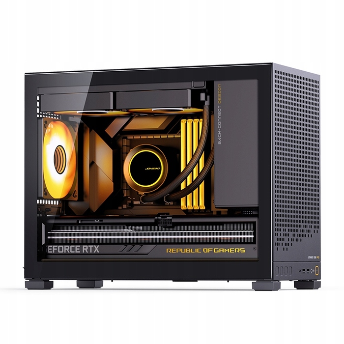 Корпус Jonsbo D32 PRO Black Mini Tower, чорний