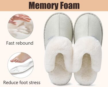 Зимові домашні тапочки для жінок та чоловіків з штучного хутра - теплі, м'які, неслизькі, преміум-якість (40.5/42 EU, Гусячі)