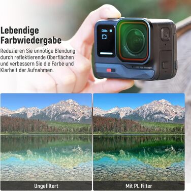 Набір фільтрів ND та CPL NEEWER для Insta360 Ace Pro (4 шт.) - ND16, ND32, ND64, CPL