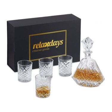 Relaxdays 5-Piece Whisky Set