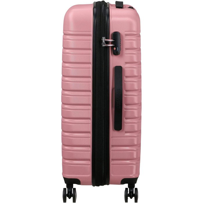 Чемодан American Tourister Flashline, 67 см, 69/75 л, чорний (Shadow Black) / ротаційний (Spinner M)