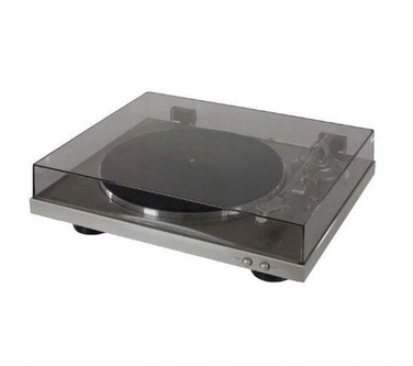 Вініловий програвач Denon DP-300F, сріблястий