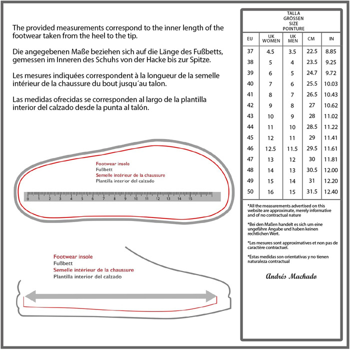 Тапочки Andrés Machado Unisex Dynamic, 44 EU, Чорний/Червоний