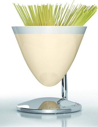 Кухонні ваги Bugatti Uma з таймером та електронним дисплеєм, 3 кг, елегантний дизайн