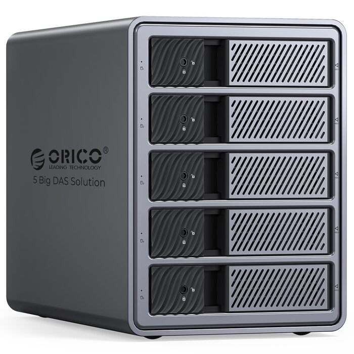 Зовнішній HDD-корпус ORICO 9858U3 для 5 жорстких дисків 3.5