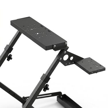 Ігровий стійка для керма GT Omega PRO Wheel Stand з посиленою педальною платформою, тримачем КПП та фіксатором крісла, складана