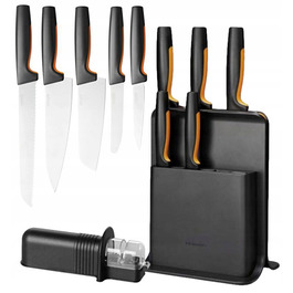 Набір ножів у підставці Fiskars Functional Form, 5 предметів