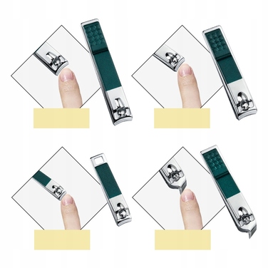 Набір інструментів для манікюру та педикюру, 18 предметів, з футляром