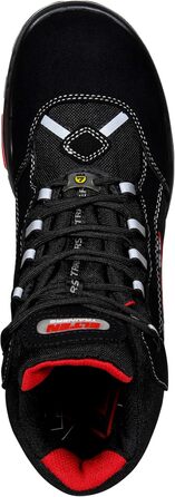 Робочі черевики ELTEN Sander ESD S3S: текстиль, пластикова капа, легкі, спортивні, чорні, 40 EU (для жінок та чоловіків)