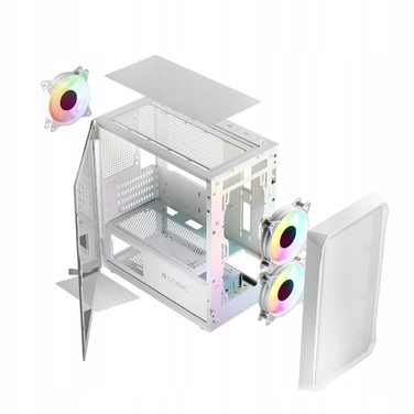 Корпус Mini-Tower Logic Concept AM-PORTOS-20, білий