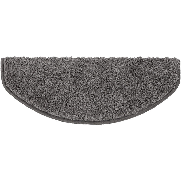 Сходинкові килимки ETM Barcelona: набір 15 шт. (сірий, напівкруглий, 65 x 23,5 см)
