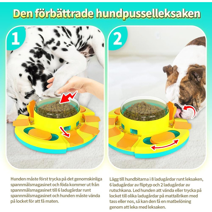 Іграшка для собак, інтерактивна, для тренування та розваг, розвиває інтелект