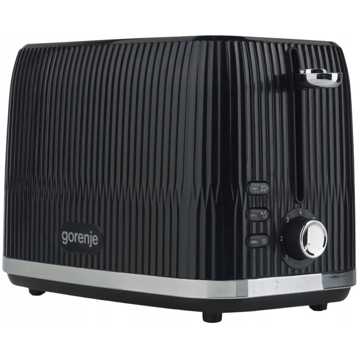 Тостер Gorenje T850DPB, чорний, 850 Вт
