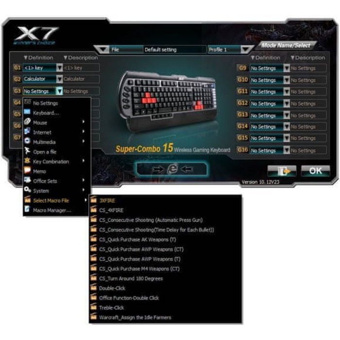 Оптична миша A4tech G800V - PL