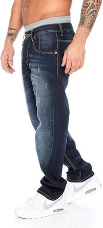 Чоловічі джинси Rock Creek Denim Blau Straight-Cut 36W/34L
