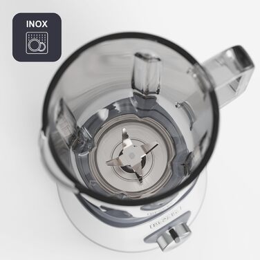 Black+Decker 2200W Stand Mixer with Glass Bowl - 2.2L, 8 Speeds, 6 Stainless Steel Blades, Ice Crush & Smoothie Function, LED Display, Safety System