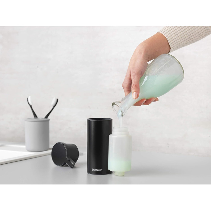Brabantia Soap Dispenser - Matte Black Finish