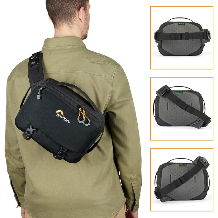 Рюкзак для камери Lowepro Trekker Lite SLX 120 з відділенням для планшета, чорний