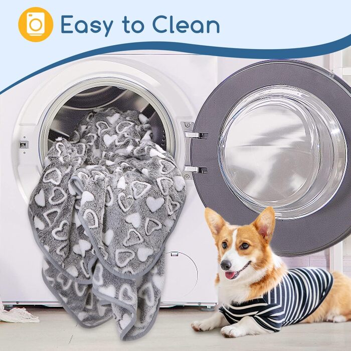 М'який флісовий килимок для собак та котів Nobleza, 120x100 см