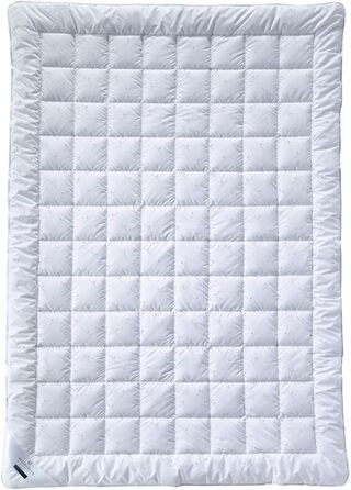 Ковдра billerbeck Faser E21 King з алое вера, всесезонна, 135x200 см, біла, фібра, зі знімними шарами