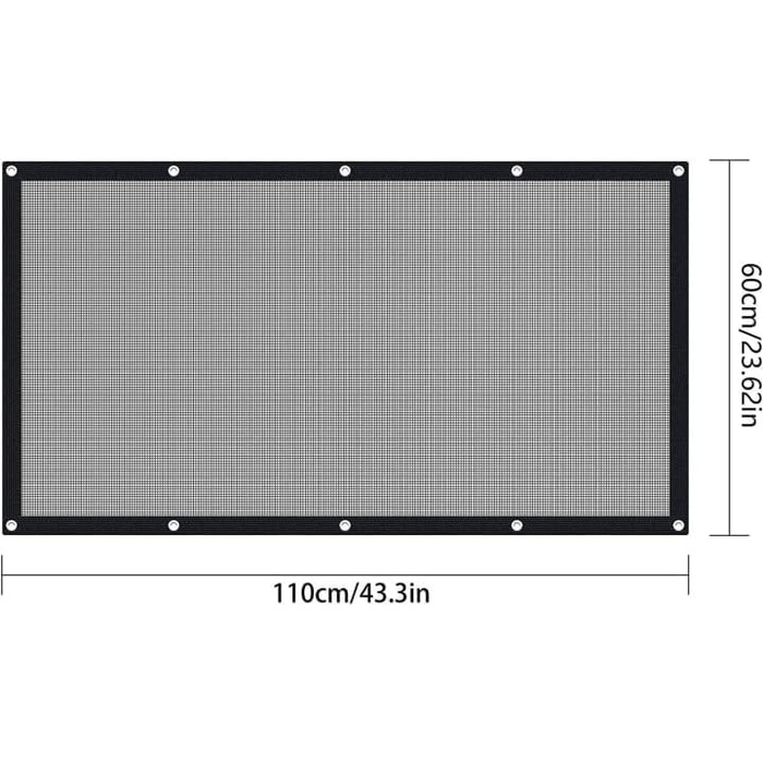 Сітка для собак у машину: захист та безпека на задньому сидінні (120x70 см)