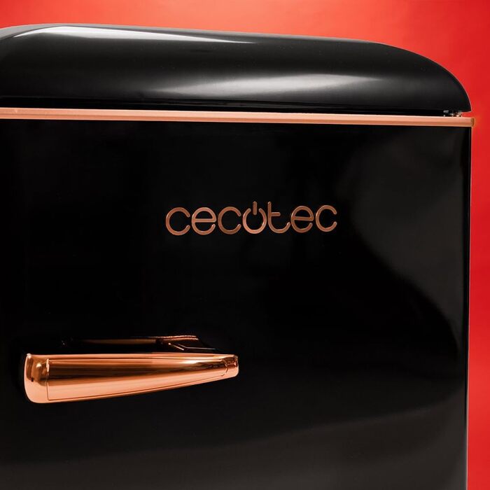 Міні-холодильник Cecotec Bolero CoolMarket TT Origin 110 чорний 110л з LED-підсвіткою та відкривачкою для пляшок