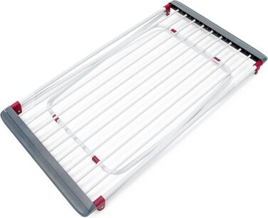 Сушарка для білизни Relaxdays розкладна, залізна, 18.2 м, біла - надійний та міцний сушарка для одягу