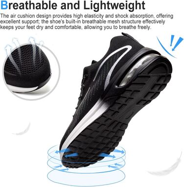 Робочі черевики для чоловіків та жінок. Зі сталевим підноском, легкі, спортивні, неслизькі, дихаючі, модні. Розміри 38-46 EU, 41 EU. Нова мультимодель.