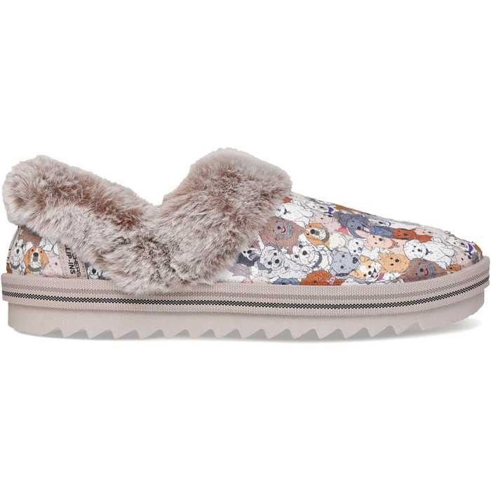 Skechers Bobs Cozy Kiss Paw Jams - Домашні тапочки для жінок, 40 EU, Коричневий/Багатобарвний