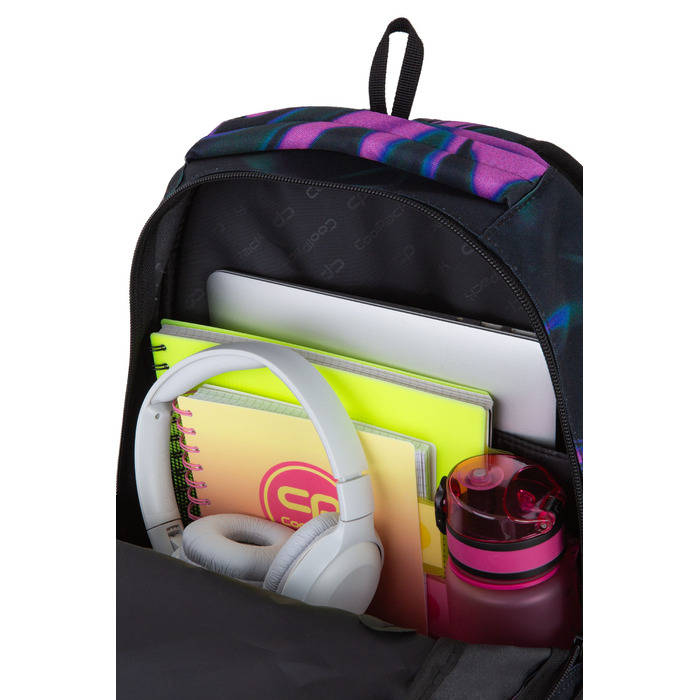 Великий багатосекційний шкільний рюкзак CoolPack, колір: аметист