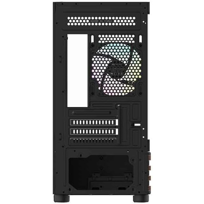 Корпус ПК Thermaltake TG ARGB View 170 Wood Black – Micro-Tower, Tempered Glass, 3x120mm ARGB, Підтримка 240/280mm радіатора