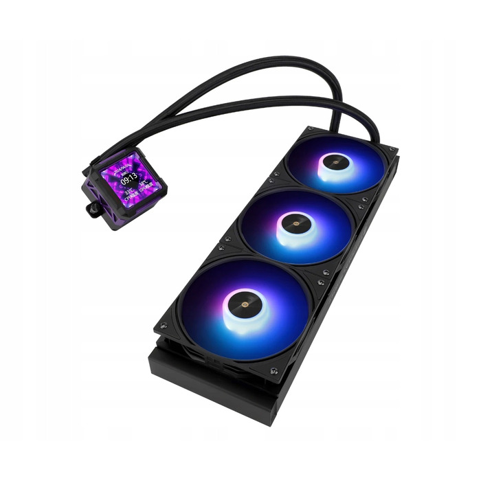 Рідинне охолодження Thermalright Frozen Warframe Pro 360 Black ARGB LCD
