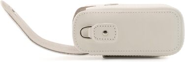 Чохол для камери MegaGear Panasonic Lumix DC-ZS70/LX10/ZS60/ZS100/LX15/TZ95/TZ90/TZ80/TZ100 шкіряний з ременем (білий)