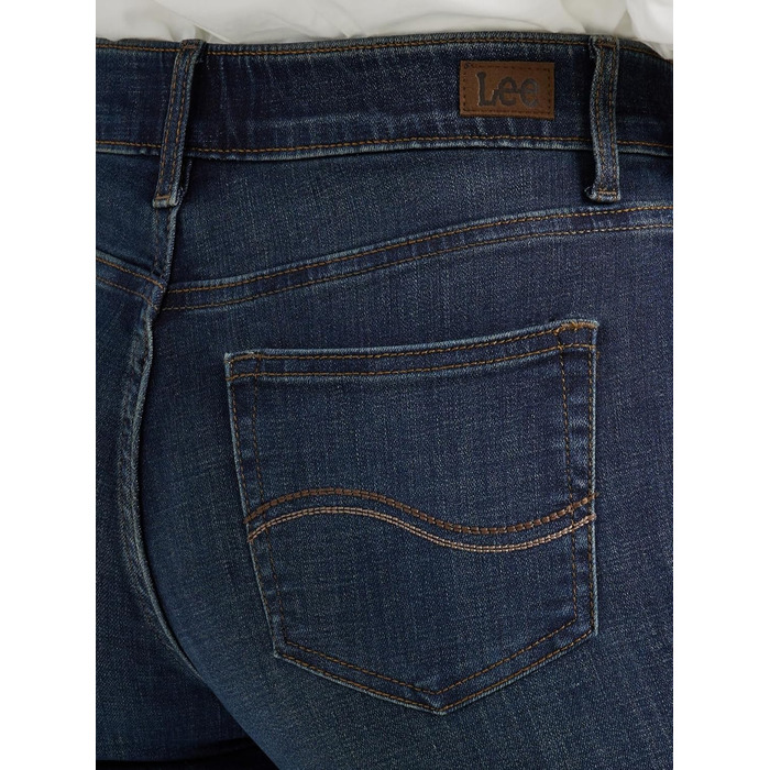 Жіночі джинси Lee Flex Motion Bootcut Regular Fit, блакитні, укорочені (40 розмір)